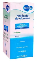 HIDROXIDO DE ALUMINIO 61,5MG 240ML HORTELA GENERICO EMS HIDROXIDO DE ALUMINIO