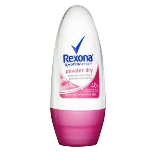DESODORANTE REXONA POWDER DRY FEMININO ROLLON 50ML