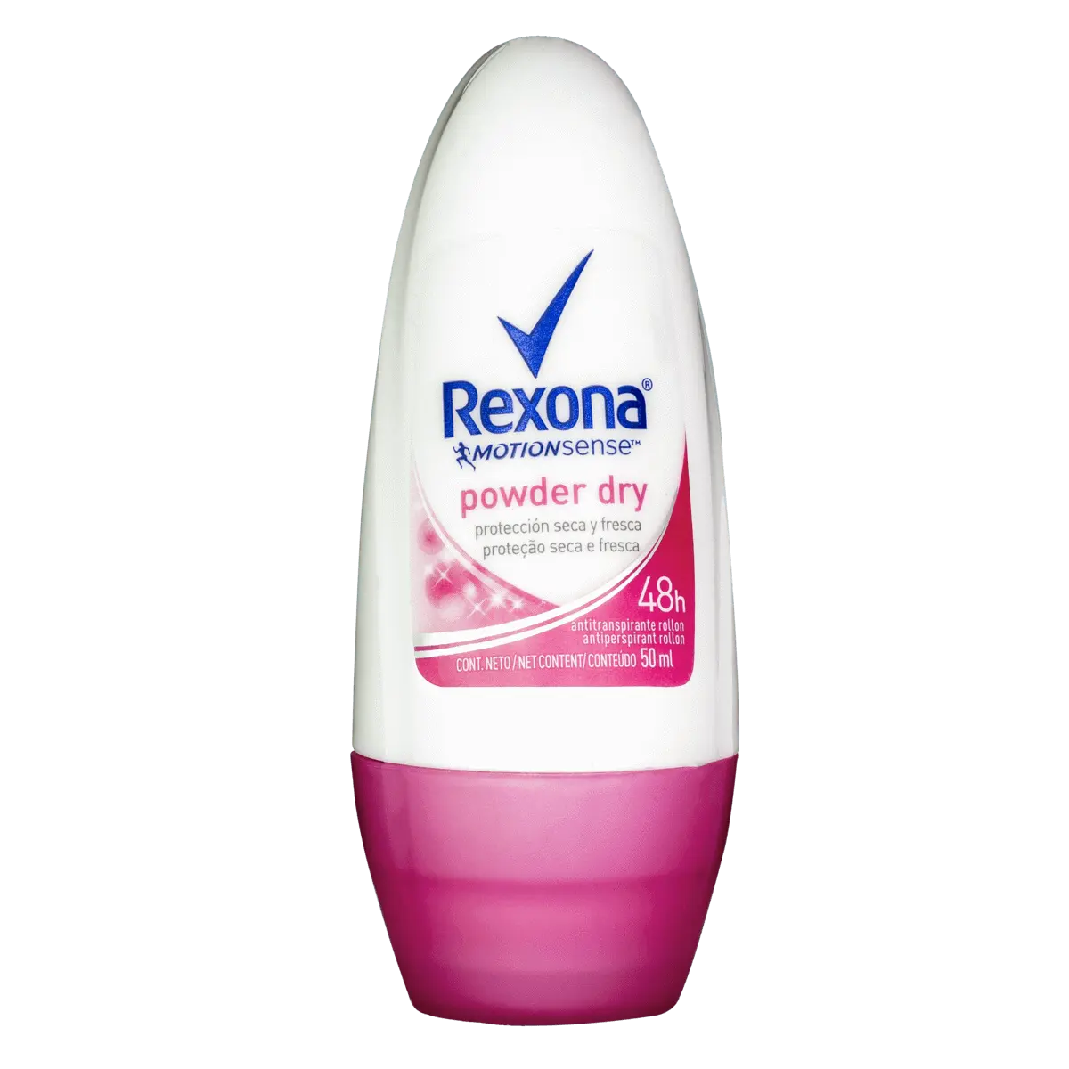 DESODORANTE REXONA POWDER DRY FEMININO ROLLON 50ML