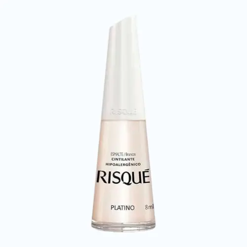 ESMALTE RISQUE CINTILANTE PLATINO 8ML