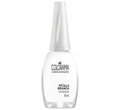 ESMALTE COLORAMA CREMOSO PETALA BRANCA 8ML