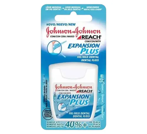 FIO DENTAL J&J REACH EXPANSION PLUS 50 METROS