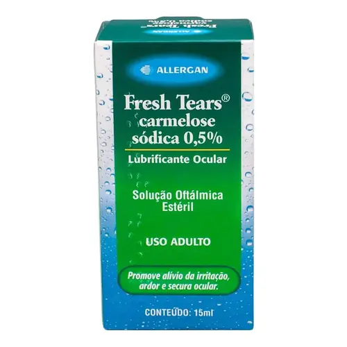 FRESH TEARS SOLUCAO OFTALMICA  15ML CARMELOSE SODICA