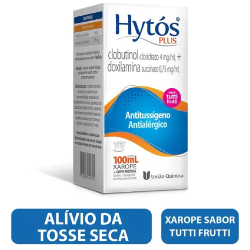 HYTOS PLUS XAROPE 100ML CLOBUTINOL + DOXILAMINA