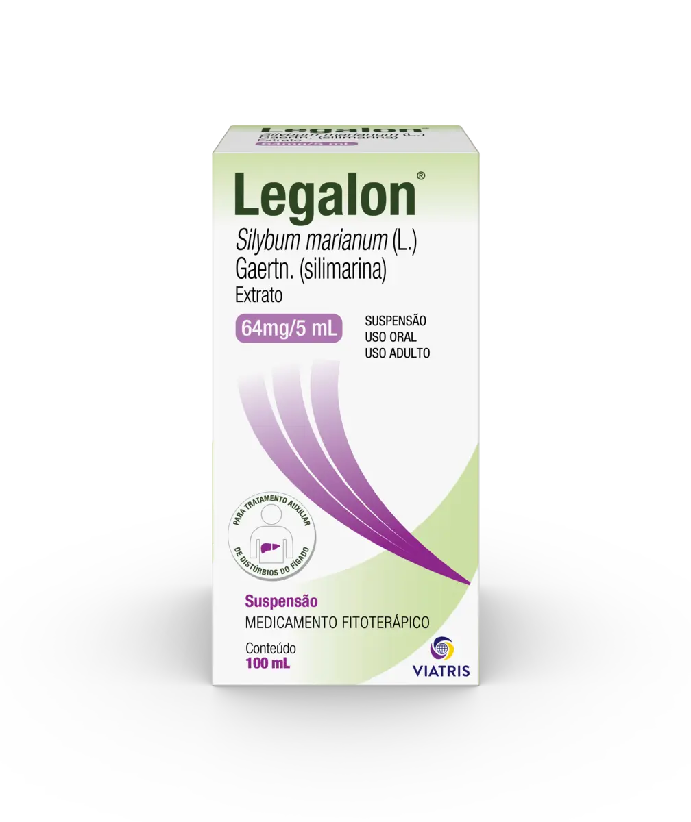 LEGALON 64MG/5ML SUSPENSAO ORAL 100ML SILYBUM MARIANUM
