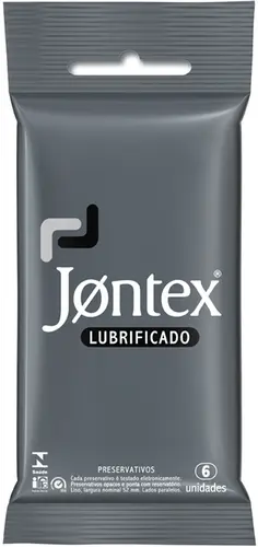 PRESERVATIVO JONTEX LUBRIFICADO 6 UNIDADES