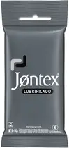 PRESERVATIVO JONTEX LUBRIFICADO 6 UNIDADES