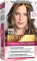 TINTURA IMEDIA 7.11 LOURO NATURAL CINZA INTENSO