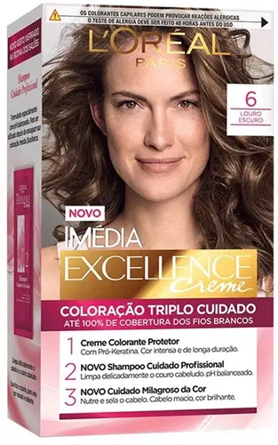 TINTURA IMEDIA 6.0 LOURO ESCURO