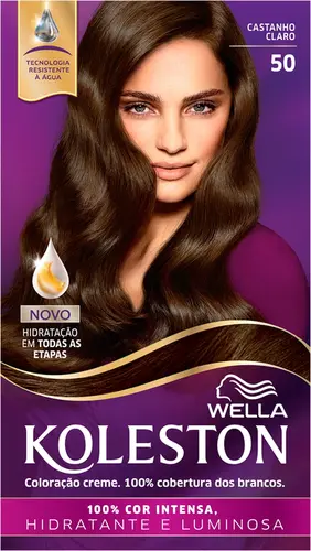 TINTURA KOLESTON 50 CASTANHO CLARO