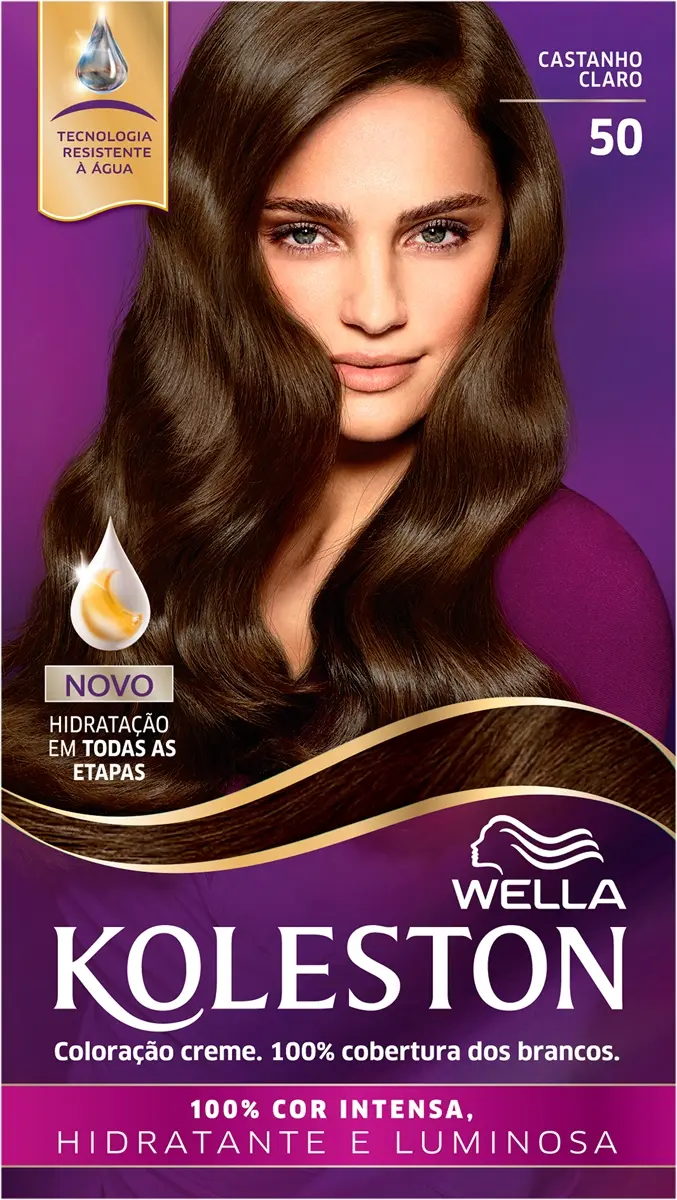 TINTURA KOLESTON 50 CASTANHO CLARO
