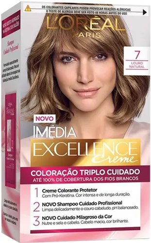 TINTURA IMEDIA 7.0 LOURO NATURAL