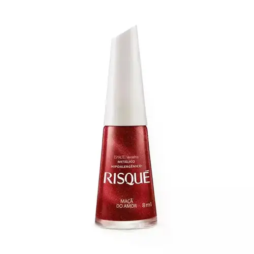 ESMALTE RISQUE METALICO MACA AMOR 8ML