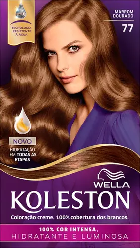 TINTURA KOLESTON 77 MARROM DOURADO