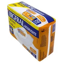 ABSORVENTE POS PARTO BIGFRAL BIGMAXI ADULTO 20 UNIDADES
