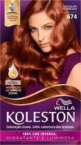 TINTURA KOLESTON 674 CHOCOLATE ACOBREADO