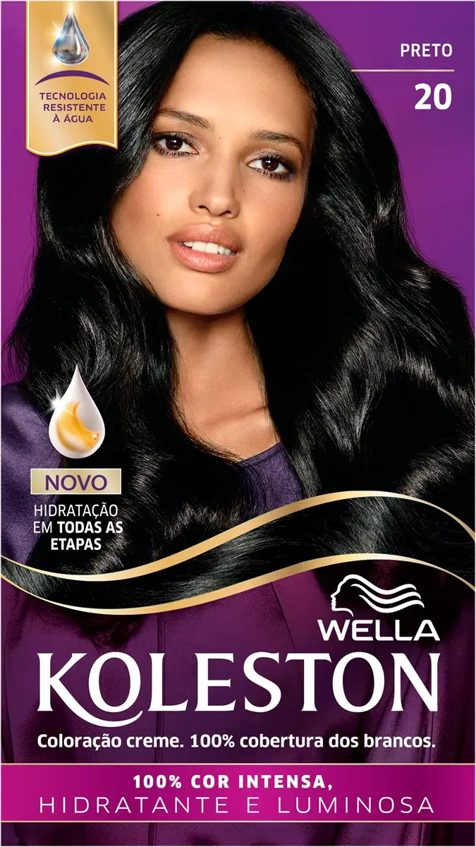 TINTURA KOLESTON 20 PRETO