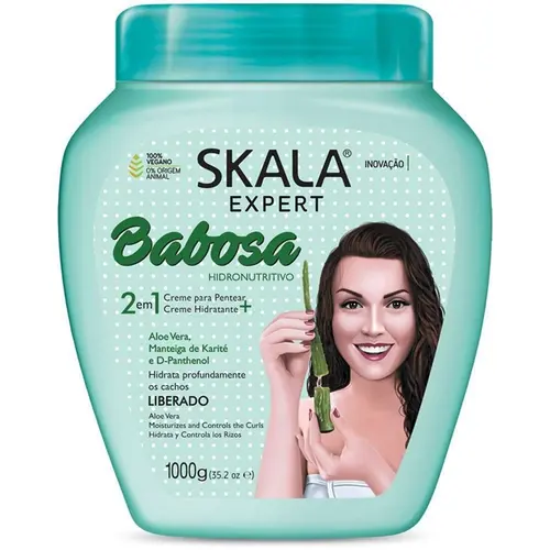 CREME SKALA BABOSA HIDRATACAO NUTRITIVA ANTIFRIZZ 1KG