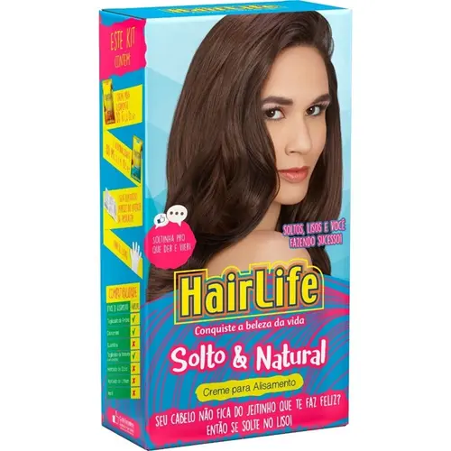CREME ALISAMENTO HAIR LIFE SOLTO & NATURAL