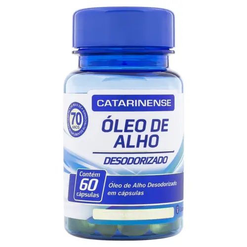 OLEO ALHO CATARINENSE DESODORIZADO 60 CAPSULAS