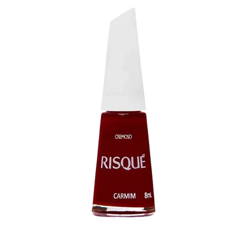 ESMALTE RISQUE CREMOSO CARMIM 8ML