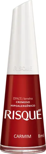 ESMALTE RISQUE CREMOSO CARMIM 8ML