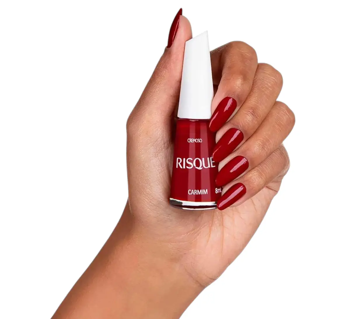 ESMALTE RISQUE CREMOSO CARMIM 8ML