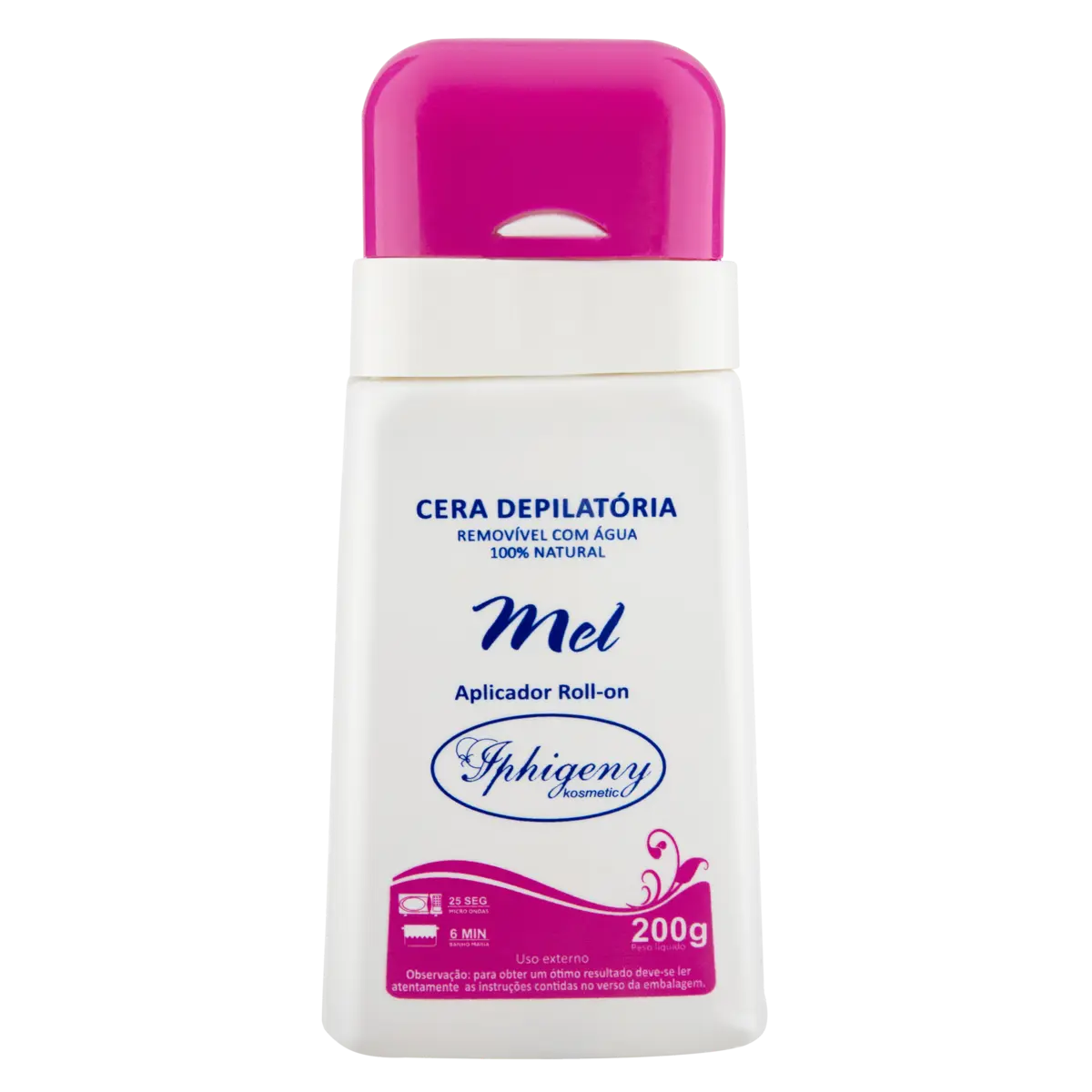 REFIL CERA DEPILATORIA IPHIGENY MEL QUENTE 200GR