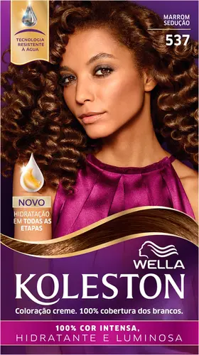 TINTURA KOLESTON 537 MARROM SEDUCAO