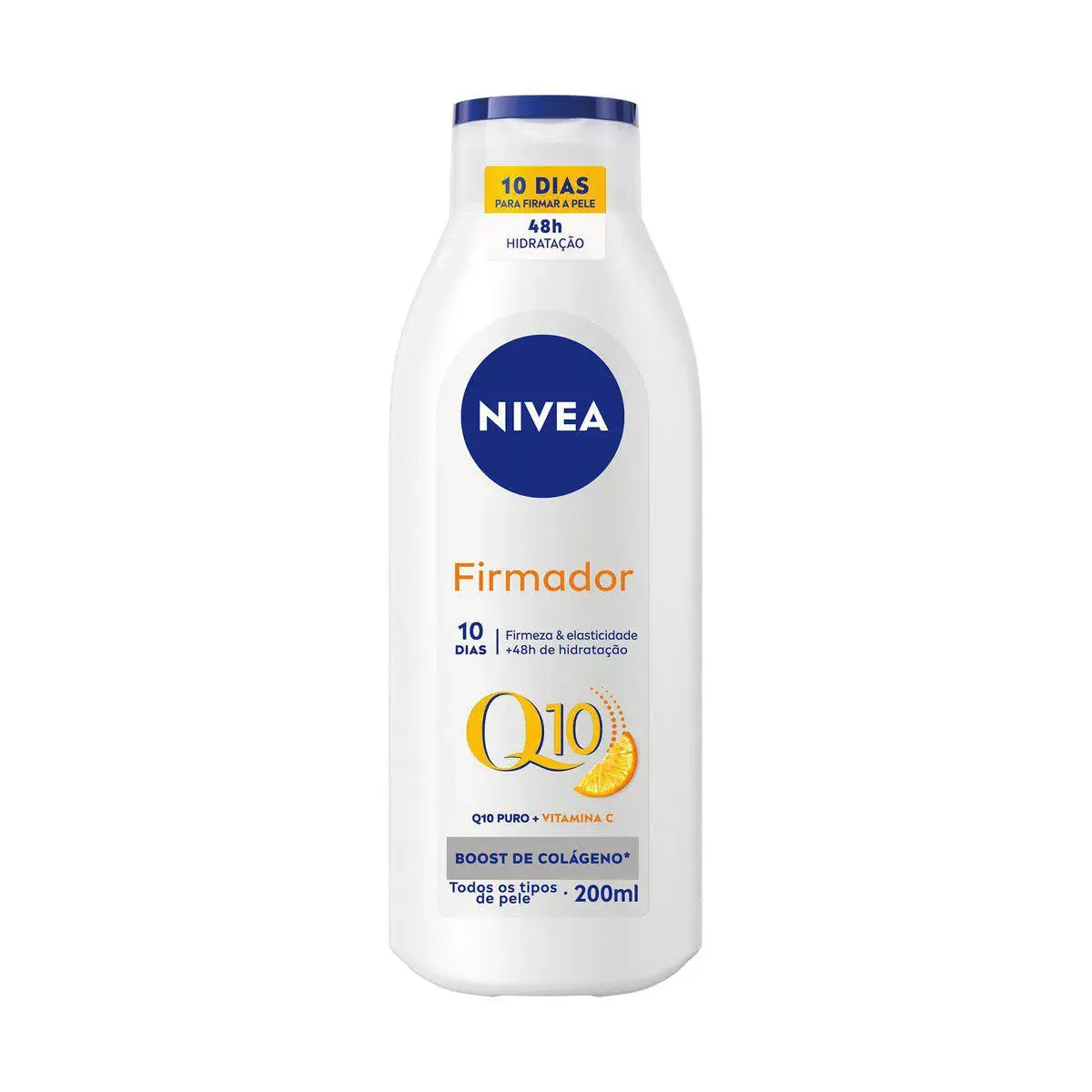 LOCAO HIDRATANTE NIVEA BODY FIRMADOR Q10 + VITAMINA C TODOS TIPOS DE PELE 200ML