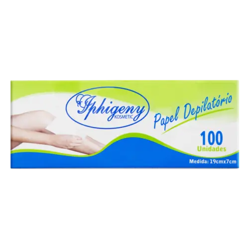 PAPEL PARA DEPILAR IPHIGENY 100 UNIDADES