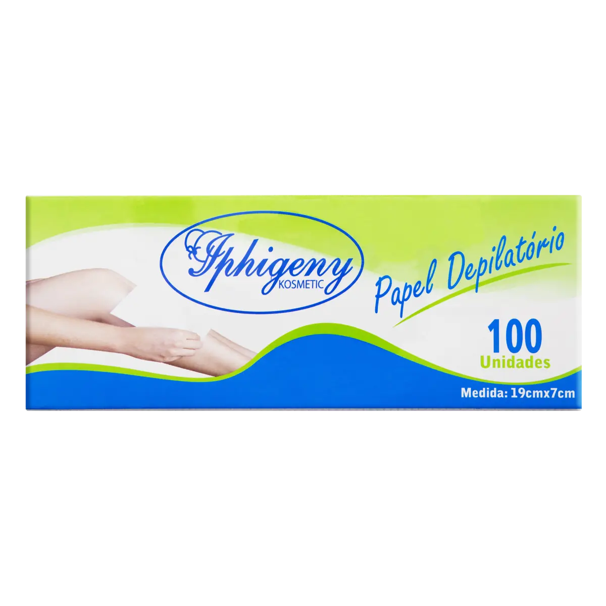 PAPEL PARA DEPILAR IPHIGENY 100 UNIDADES