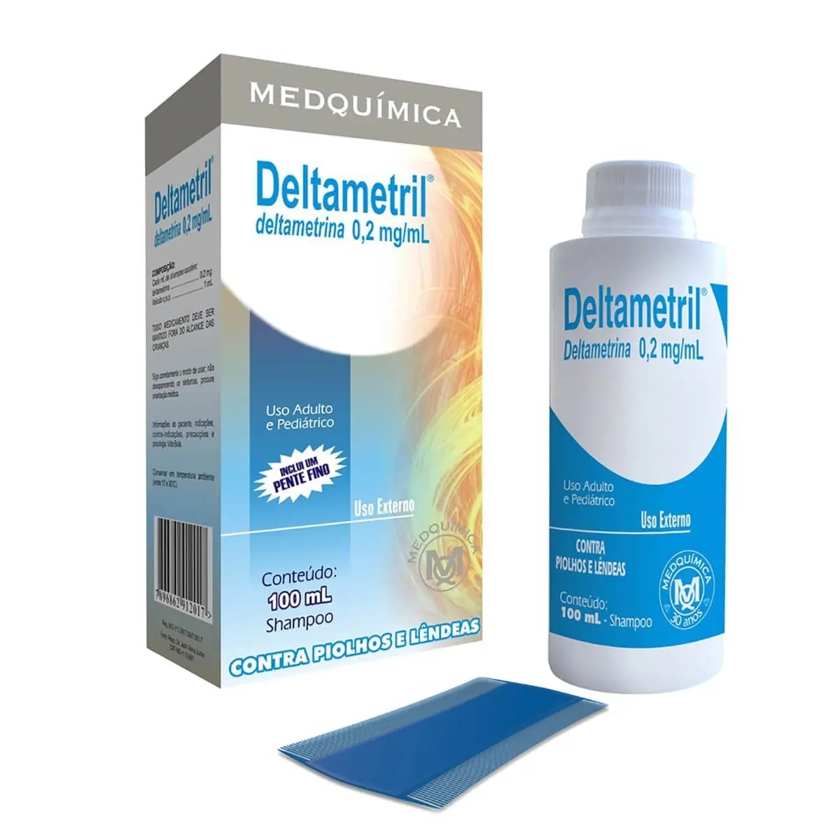 DELTAMETRIL SHAMPOO 0,2MG/ML 100ML