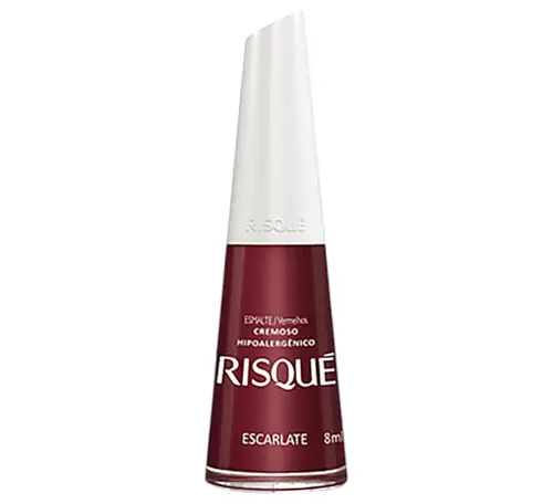 ESMALTE RISQUE CREMOSO ESCARLATE 8ML