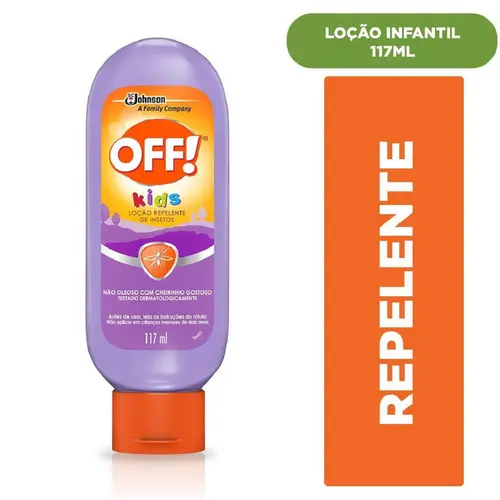 REPELENTE OFF KIDS LOCAO 117ML