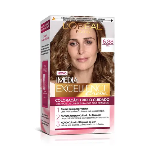 TINTURA IMEDIA 6.88 MEL TABACO