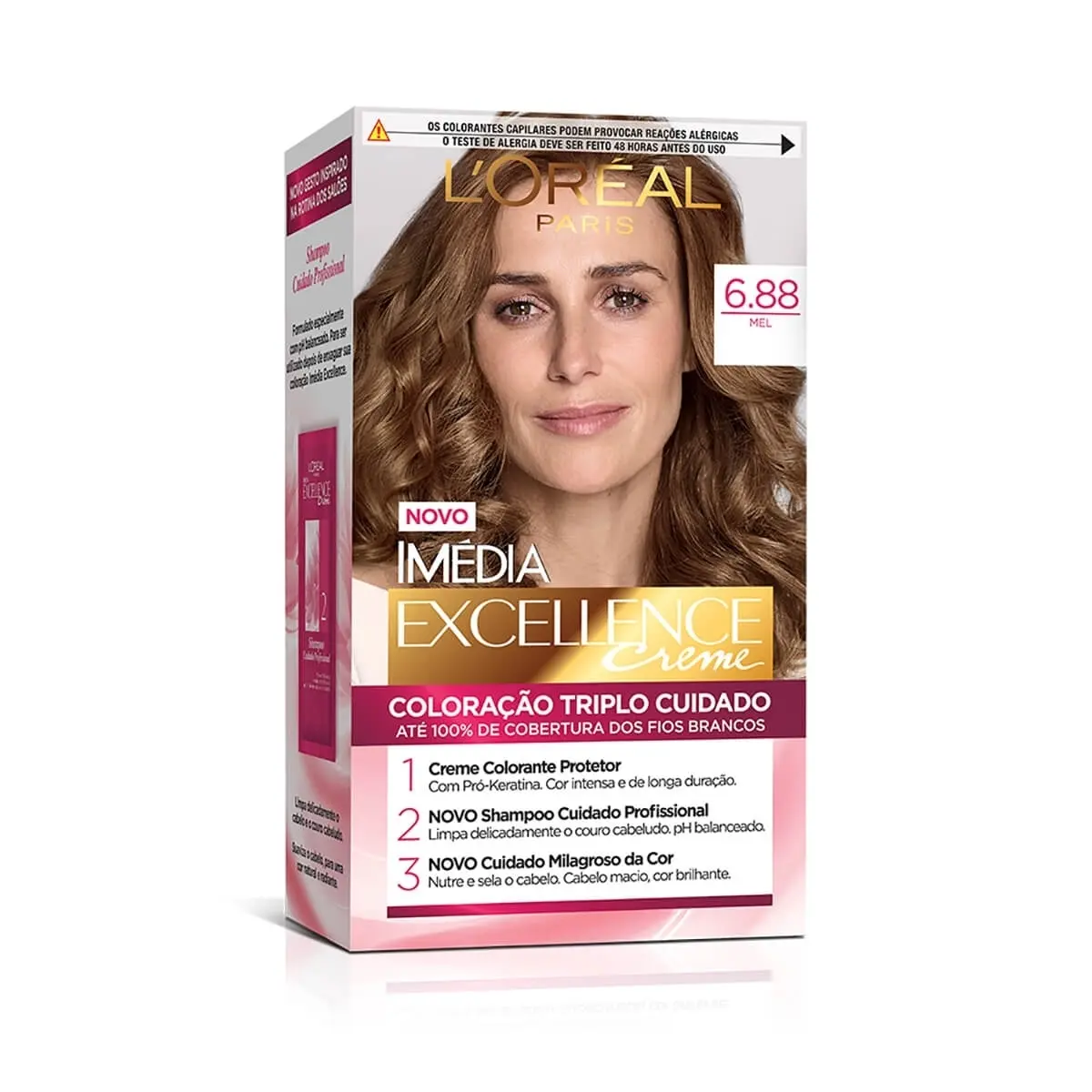 TINTURA IMEDIA 6.88 MEL TABACO