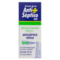 ANTISSEPTICO HERTZ CLO SPRAY 50ML CLOREXIDINA DIGLICONATO