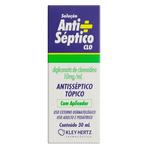ANTISSEPTICO HERTZ CLO 30ML CLOREXIDINA DIGLICONATO
