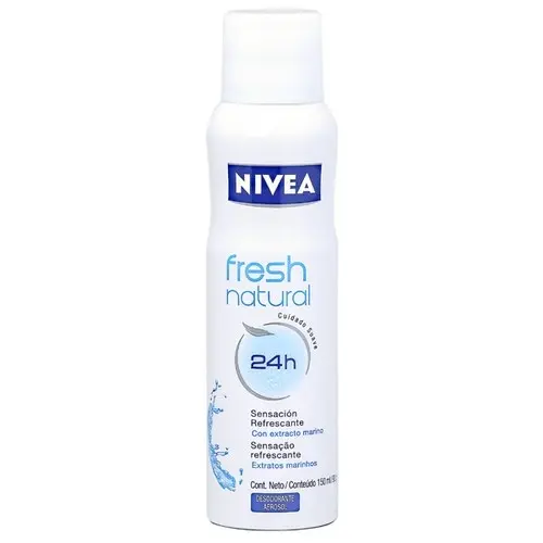 DESODORANTE NIVEA FRESH NATURAL AEROSSOL 150ML