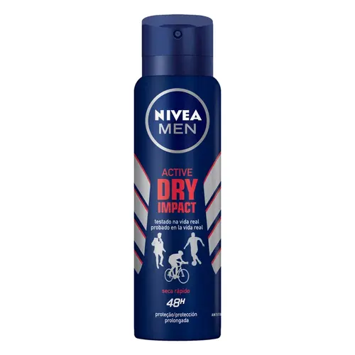 DESODORANTE NIVEA DRY IMPACT FOR MEN AEROSSOL 150ML
