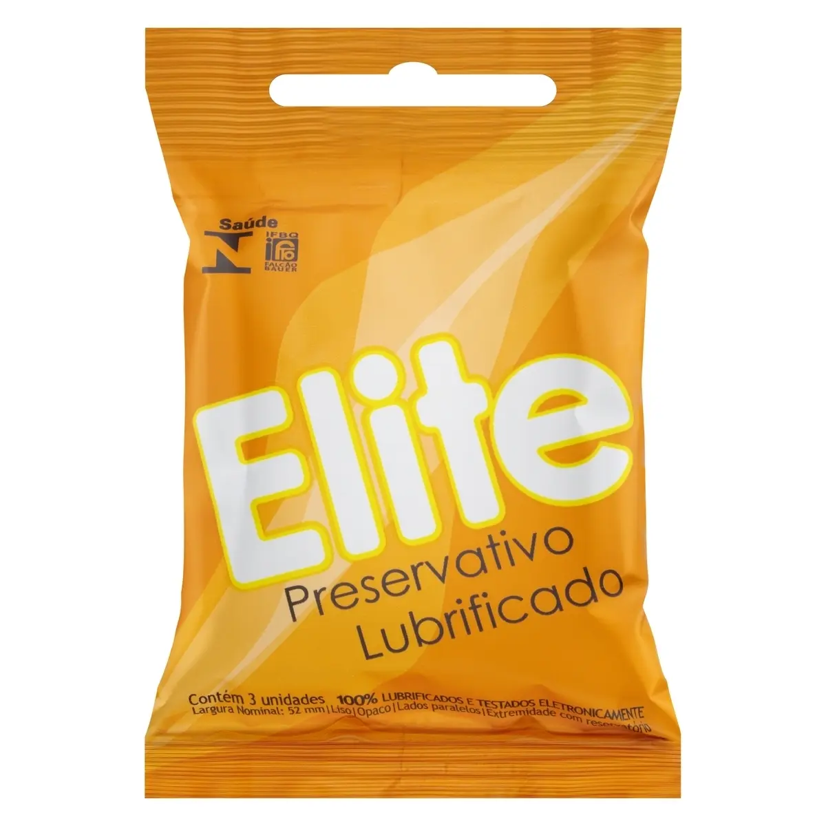 PRESERVATIVO BLOWTEX ELITE LUBRIFICADO 3 UNIDADES