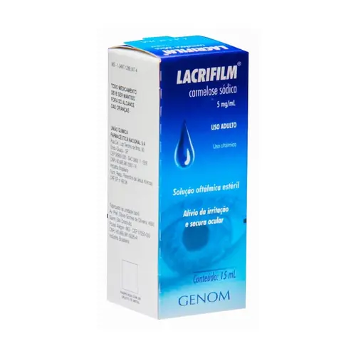 LACRIFILM 5MG 15ML CARBOXIMETILCELULOSE