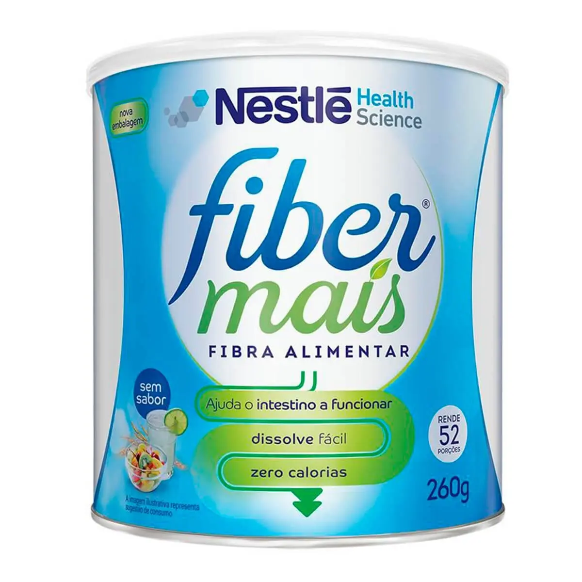 FIBER MAIS SEM SABOR 260GR