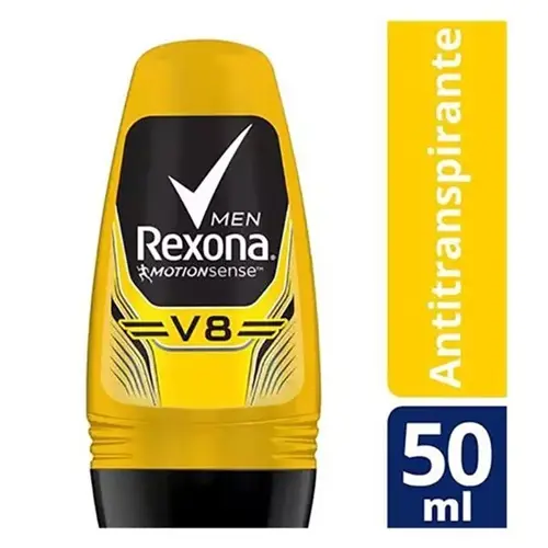 DESODORANTE REXONA V8 MASCULINO ROLLON 50ML