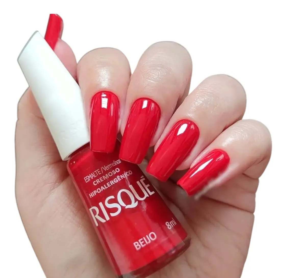 ESMALTE RISQUE CREMOSO BEIJO 8ML