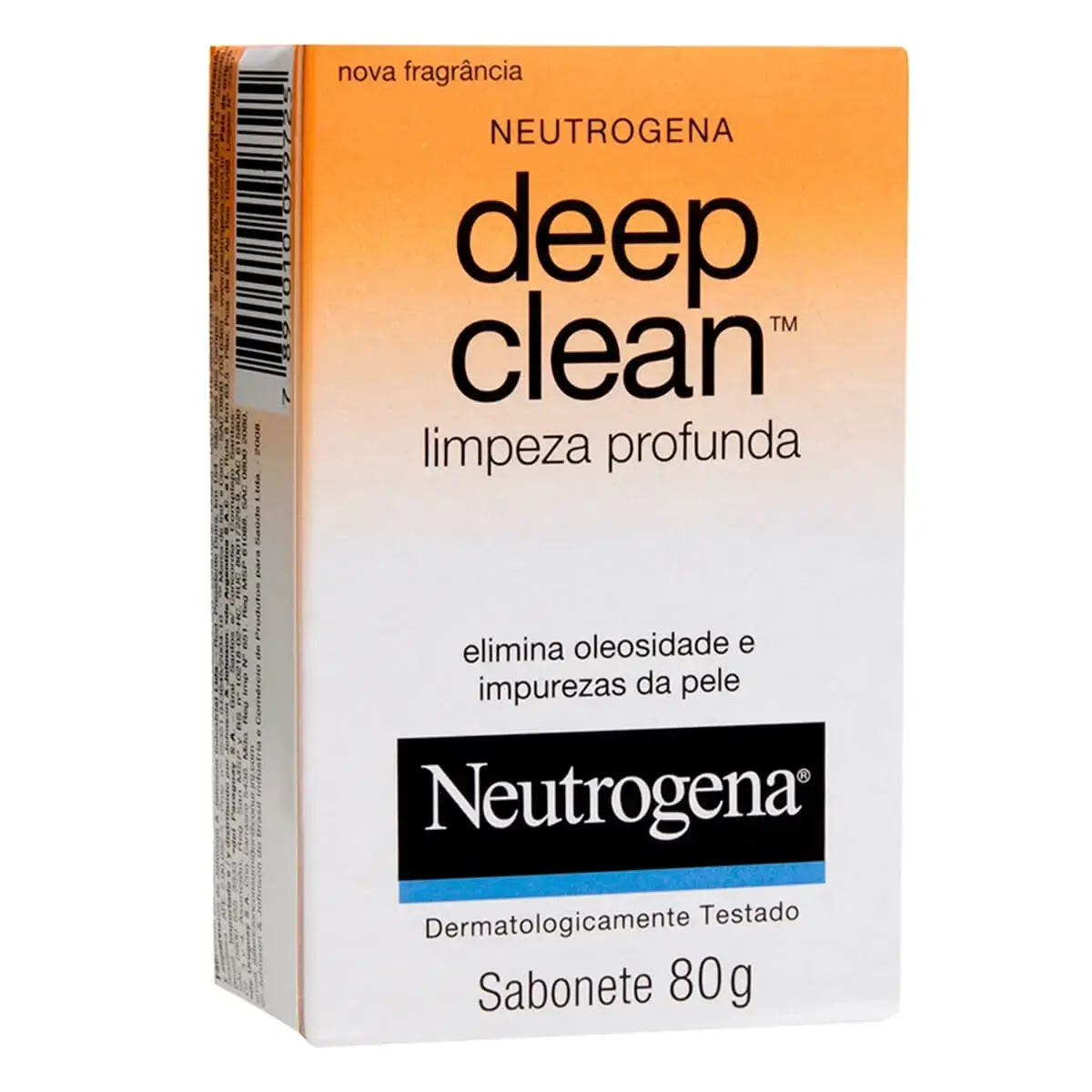 SABONETE NEUTROGENA DEEP CLEAN 80GR