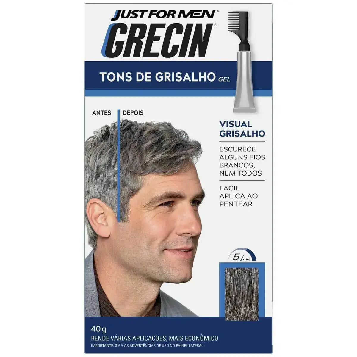 TONALIZANTE SHAMPOO GRECIN GRISALHOS 40GR
