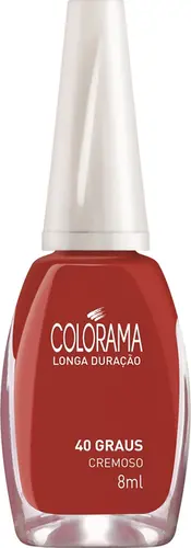ESMALTE COLORAMA VERNIZ 40 GRAUS 8ML