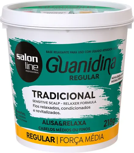 KIT SALON LINE GUANIDINA REGULAR TRADICIONAL 215GR